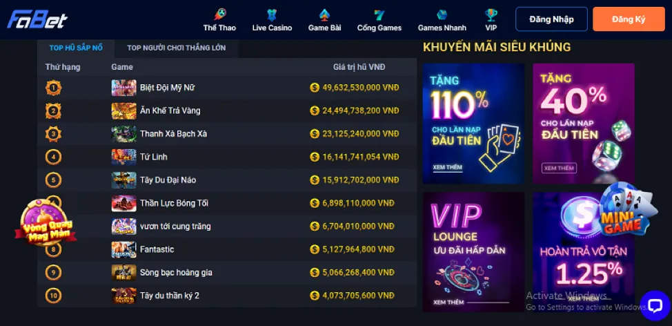 Game Vua Bắn Cá tại tải ok222